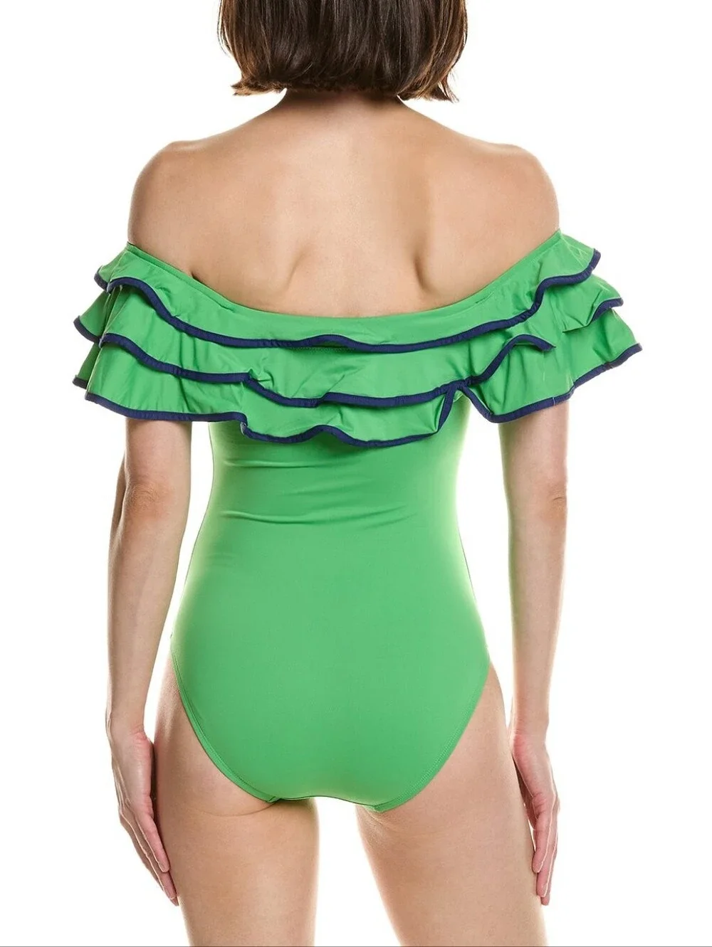 NWT Kate Spade Ruffle One Piece Swimsuit - L